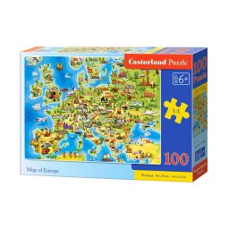 Puzzle 100 Map of Europe