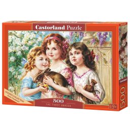 Puzzle 500 piese Castorland - The Three Graces
