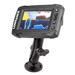 RAM® Double Ball Mount for Lowrance Elite-4 & Mark-4 Series