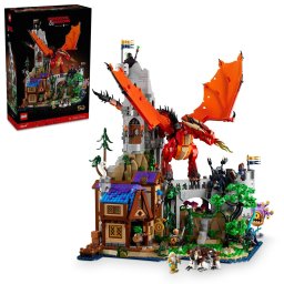 LEGO® Ideas - Dungeons & Dragons: Povestea dragonului rosu 21348, 3091 piese