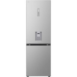 Combina frigorifica LG GBV7172DPY, 343L, Clasa D, H 186 cm, Argintiu