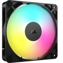 Ventilator Carcasa CORSAIR RS120, 1x120mm, ARGB, Negru