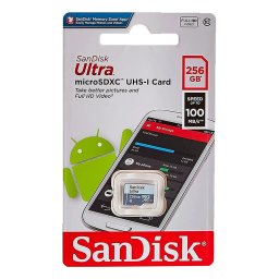 Card memorie SanDisk Ultra 256GB microSDXC UHS-I Class 10, 100MB/s, SDSQUNR-256G-GN3MN