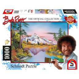 Puzzle Schmidt: Bob Ross - Reflectii, 1000 piese