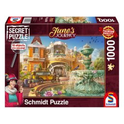 Puzzle Schmidt: J. Journey - Mosia de orhidee, 1000 piese