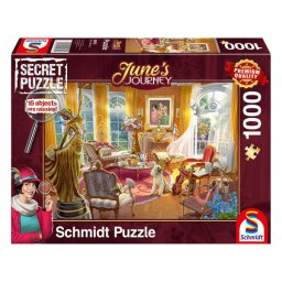 Puzzle Schmidt: J. Journey - Salonul de pe mosie, 1000 piese