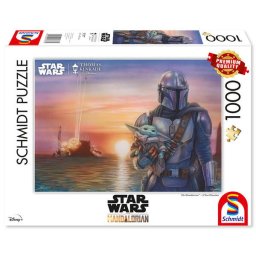 Puzzle Schmidt: Thomas Kinkade - Star Wars - Mandalorian - O noua directie, 1000 piese
