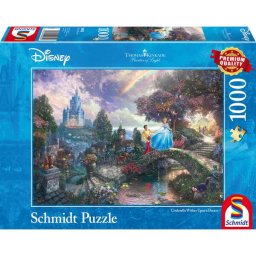 Puzzle Schmidt: Thomas Kinkade - Disney - Cenusareasa, 1000 piese