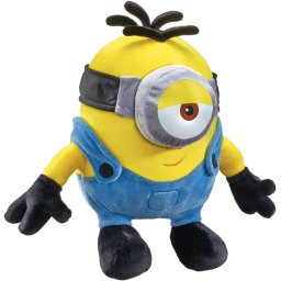 Jucarie de plus Schmidt - Minions - Minionul Stuart, 25 cm, Multicolor