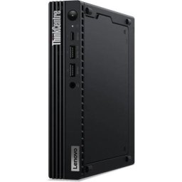 Sistem desktop Lenovo ThinkCentre M75q Gen 5 Mini, procesor AMD Ryzen 7 PRO 8700GE, RAM 16GB, SSD 512GB, AMD Radeon 780M Graphics, Layout DE, Windows 11 Pro, Negru
