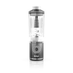 Blender portabil Ninja Blast Max, BC251EUGY, capacitate 570 ml, 3 programe, tehnologie Auto-iQ, Gri