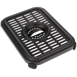 Placa perforata detasabila Ninja, pentru rumenire cu doua zone, pentru friteuzele cu aer cald din gama Ninja Dual Zone, Compatibil cu AF400