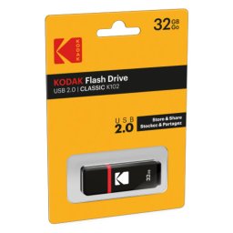 Memorie USB Kodak Classic K102 32GB, USB 2.0, USB-A, EKMMD32GK102