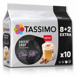 Tassimo Coffee Shop Chai Latte, 10 capsule