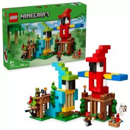LEGO® Minecraft® Casele cu papagali 21282