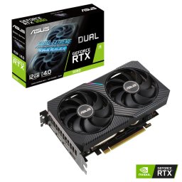 Placa video NVIDIA GeForce RTX 3060 Dual LHR 12GB, GDDR6, 192bit