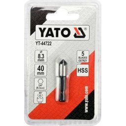 Freza pentru metal cu prindere HEX 1/4 diametru 8.3mm, lungime 40mm