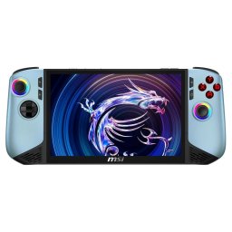 Consola MSI Claw 8 AI+ A2VM-254PL portable gaming console 20.3 cm (8") 1 TB touchscreen Wi-Fi Glacier Blue Edition