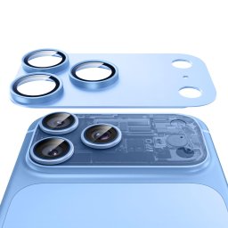 Folie Camera pentru iPhone 18 Pro - ESR Armorite Pro Camera Protector - Blue