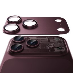 Folie Camera pentru iPhone 18 Pro - ESR Armorite Pro Camera Protector - Deep Burgundy