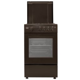 Aragaz pe Gaz Samus SM450MBS Geam dublu la cuptor 4 Arzatoare Maro