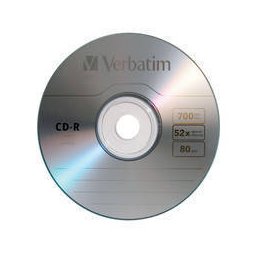 Mediu optic Verbatim VERBATIM CD-R 52X 700MB SP100/PK EXPROT