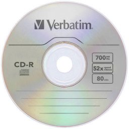 Mediu optic Verbatim 43432 CD-R 52X 700MB 25 bucati Extra Protection Surface