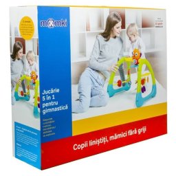 Jucarie MomKi 5 in 1 pentru gimnastica