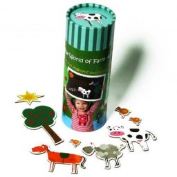 Joc Educativ MomKi Ferma Animalelor +3 ani