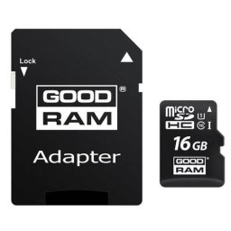 Card Goodram M1AA-0160R12 Micro SDHC 16GB + Adaptor
