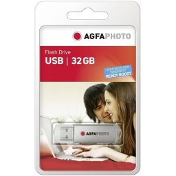 Memorie USB AgfaPhoto 32GB USB 2.0 Silver