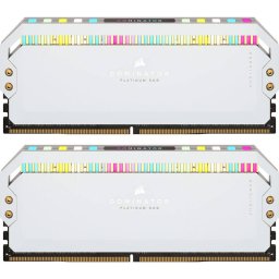 Memorie Corsair Dominator Platinum RGB White 32GB (2x16GB) DDR5 5200MHz CL40 Dual Channel Kit