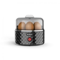 Fierbator Oua Eldom EM101C Eggo Diamond Collection 380W 7 Oua Negru