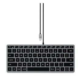 Tastatura Satechi Slim W1 USB-C US Gri