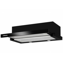 Hota Telescopica Incorporabila Hansa OTP6243BGH 3 Trepte Putere 60cm Putere Absorbtie 389m3/h Iluminare LED Negru
