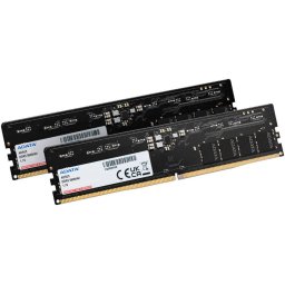 Memorie ADATA AD5U56008G-DT DDR5 16GB 5600 CL 46 (2x 8 GB) Dual Kit RAM Negru