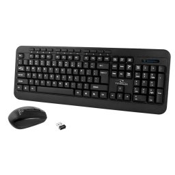 Kit Tastatura + Mouse TITANUM TK108 USB Wireless Negru