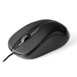 Mouse Optic Media-Tech MT1091K PLANO 800DPI 3 Interfata USB Negru