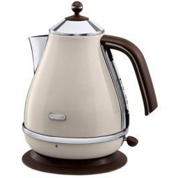 Fierbator de Apa Delonghi KBOV2001BG 1.7l Oprire Automata Baza Pivotanta Bej