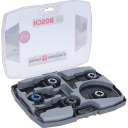 Set 5 Panze Ferastrau Bosch Starlock Best of Cutting Lemn si Metal Negru