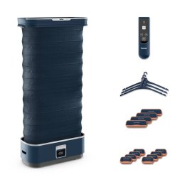 Cabina Automata de Calcat Tefal Care For You YT2020E0 1500W 65G/Min 1200ML Vertical Tehnologie Blue Steam Mod Eco Indreptare Automata Anticalcar Albastru Inchis