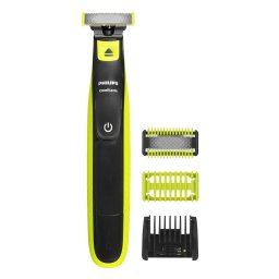 Aparat De Ras Philips Norelco OneBlade QP2824/20 Cu Folie Fata Si Corp Trimmer Gri/Lime