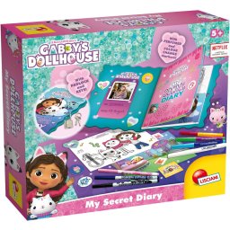 Jurnalul Meu Secret LISCIANI Gabby's Dollhouse Varsta 5 Ani+ Multicolor