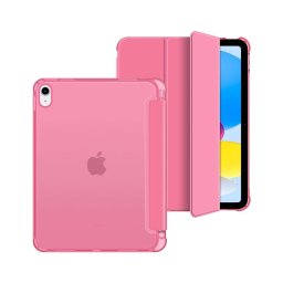 Husa tableta TECH-PROTECT Smartcase Pen Hybrid compatibila cu iPad 10.9 inch 2022 Crystal Magenta