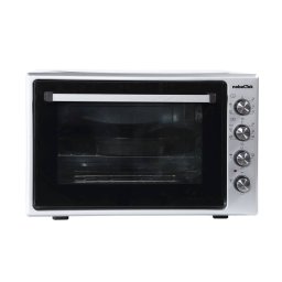Cuptor Electric NobeLTek Kitchen NLT FSO70X 70l 2200W Grill Timer Termostat Sticla Dubla Ventilator Iluminare Gri Inox