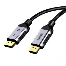 Cablu UNITEK DisplayPort 2.1 8K@120Hz 1m Negru