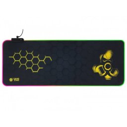 Mousepad Tracer GameZone Hexy1 RGB 80x30cm Negru