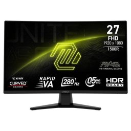 Monitor MSI MAG 274CXF 27inch Rapid VA Curbat 1500R Full HD 0.5ms 280Hz Negru