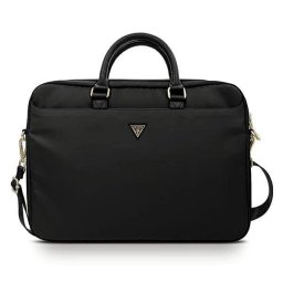 Guess Nylon Triangle Logo compatibila cu laptop 16 inch Black