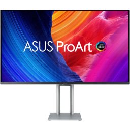 Monitor OLED ASUS ProArt PA32UCDM 31.5 inch UHD 4K 0.1ms 240Hz Silver